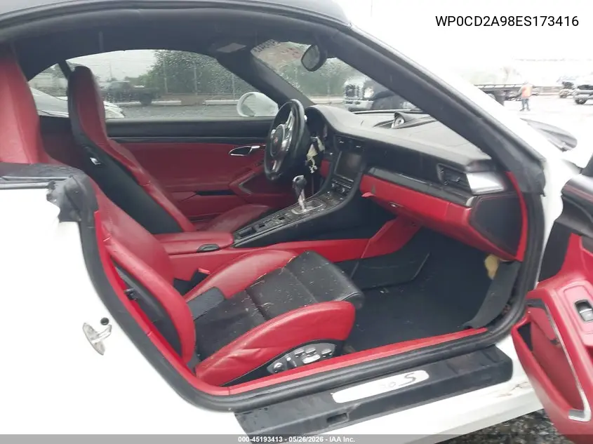 2014 Porsche 911 Turbo/Turbo S VIN: WP0CD2A98ES173416 Lot: 45193413