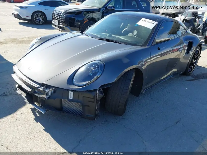 2022 Porsche 911 Turbo/Turbo S VIN: WP0AD2A95NS254557 Lot: 44832499