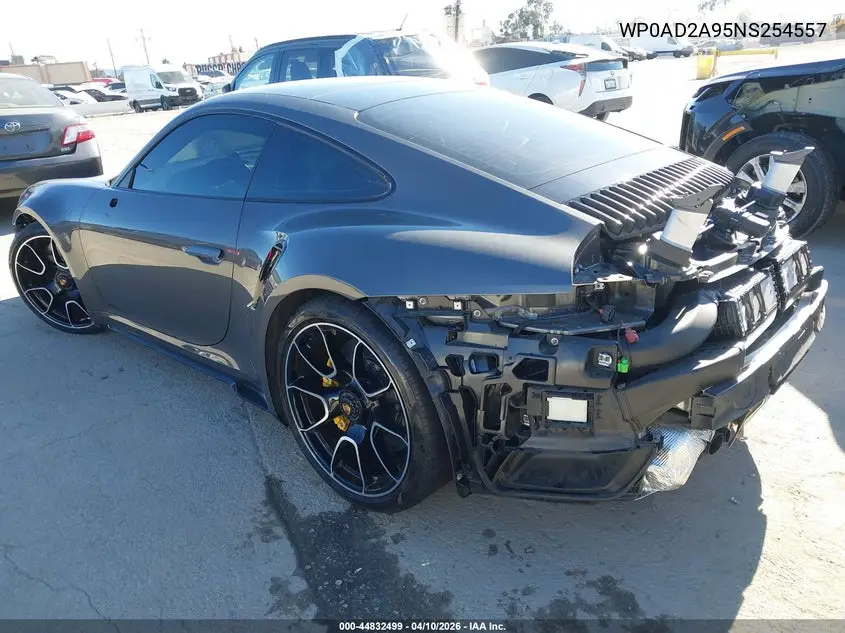 2022 Porsche 911 Turbo/Turbo S VIN: WP0AD2A95NS254557 Lot: 44832499