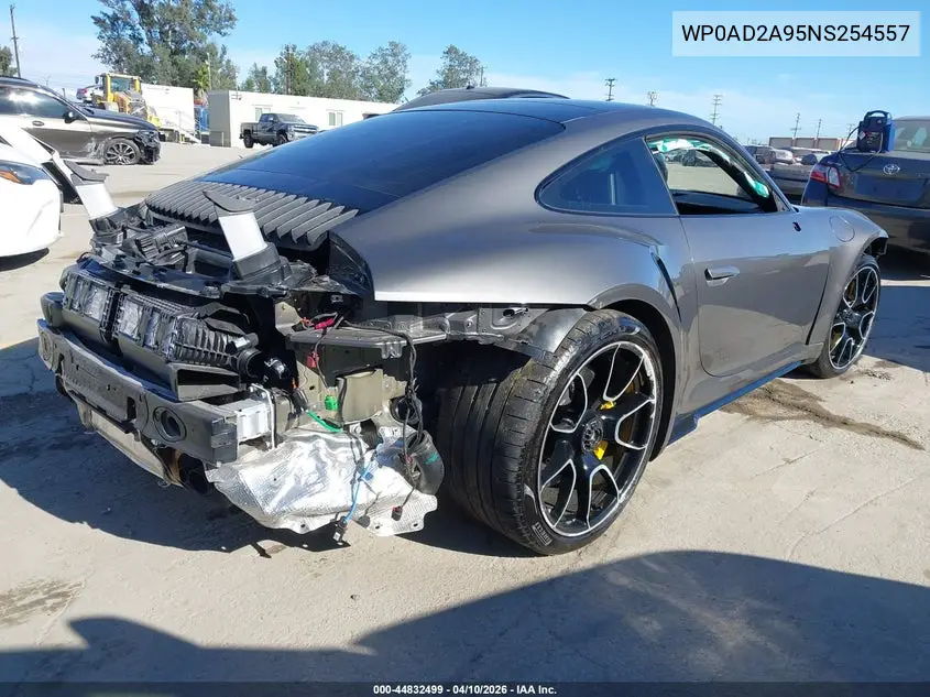 2022 Porsche 911 Turbo/Turbo S VIN: WP0AD2A95NS254557 Lot: 44832499