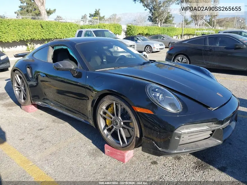 2025 Porsche 911 Turbo 50 Years/Turbo Cabriolet/Turbo S Cabriolet VIN: WP0AD2A90SS265655 Lot: 44631054