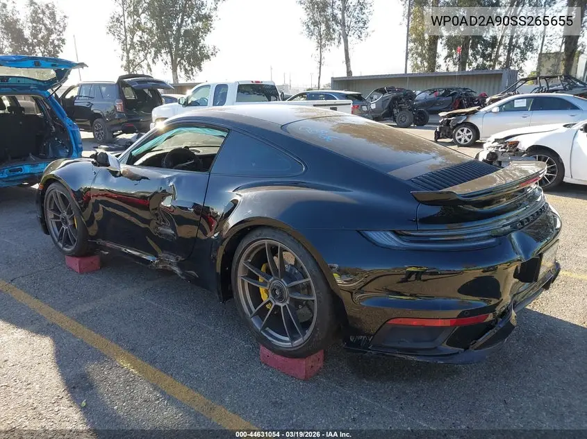 2025 Porsche 911 Turbo 50 Years/Turbo Cabriolet/Turbo S Cabriolet VIN: WP0AD2A90SS265655 Lot: 44631054