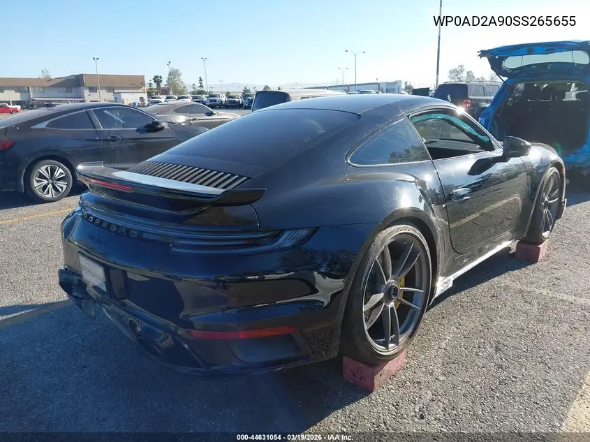 2025 Porsche 911 Turbo 50 Years/Turbo Cabriolet/Turbo S Cabriolet VIN: WP0AD2A90SS265655 Lot: 44631054