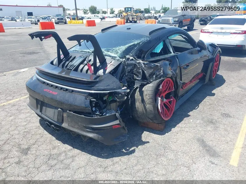 2025 Porsche 911 Gt3 Rs VIN: WP0AF2A95SS279609 Lot: 45323863
