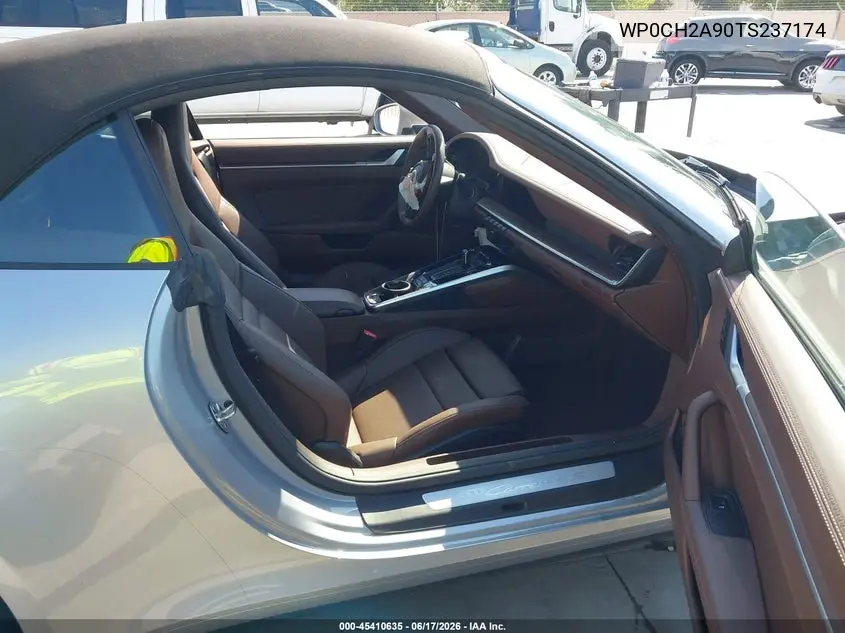 2026 Porsche 911 Carrera 4S/Carrera S Cabriolet VIN: WP0CH2A90TS237174 Lot: 45410635