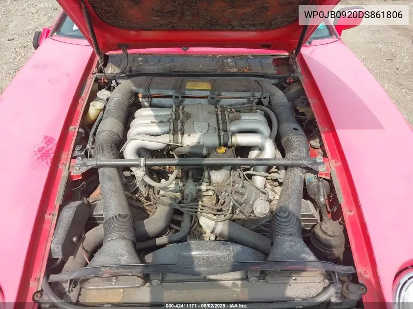1983 Porsche 928 S VIN: WP0JB0920DS861806 Lot: 42411171