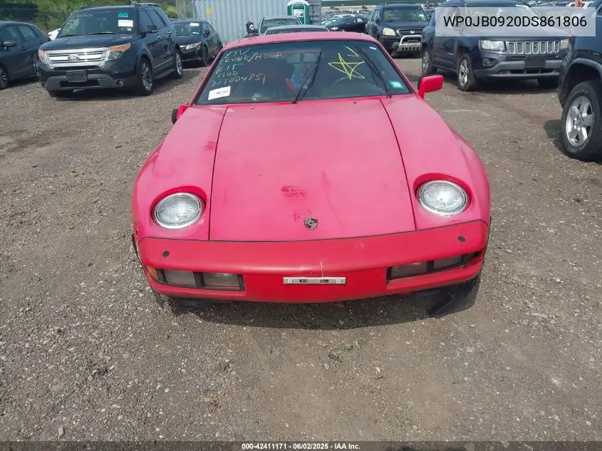 1983 Porsche 928 S VIN: WP0JB0920DS861806 Lot: 42411171