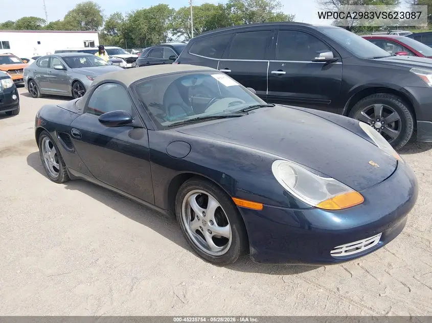1997 Porsche Boxster VIN: WP0CA2983VS623087 Lot: 45235754