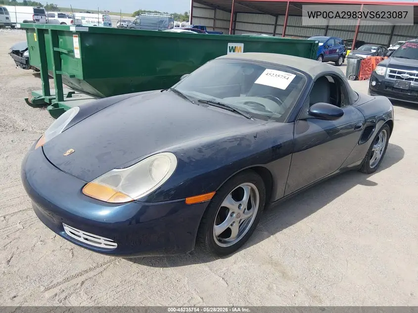 1997 Porsche Boxster VIN: WP0CA2983VS623087 Lot: 45235754