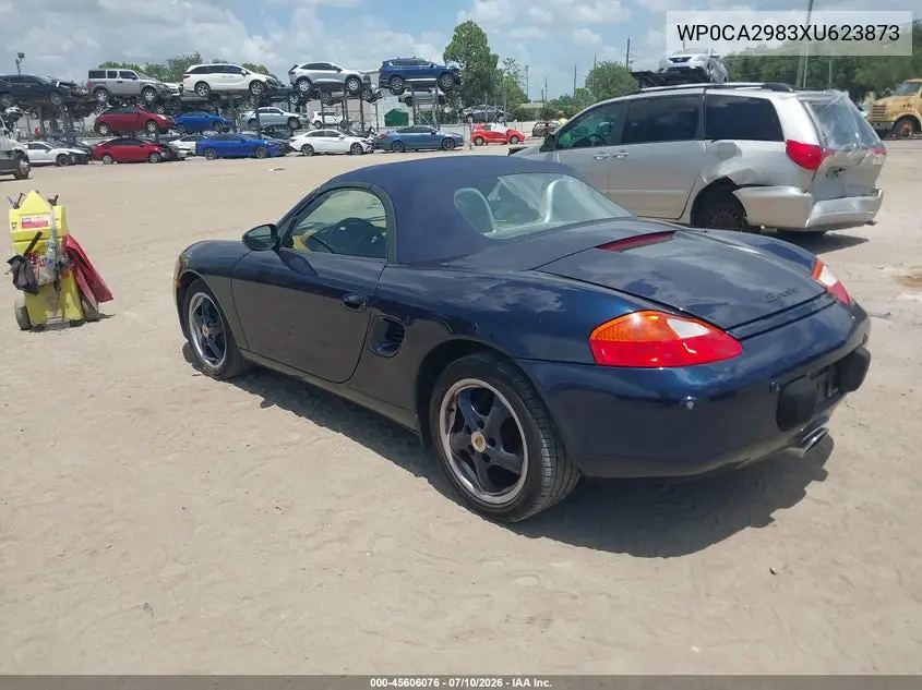 1999 Porsche Boxster VIN: WP0CA2983XU623873 Lot: 45606076