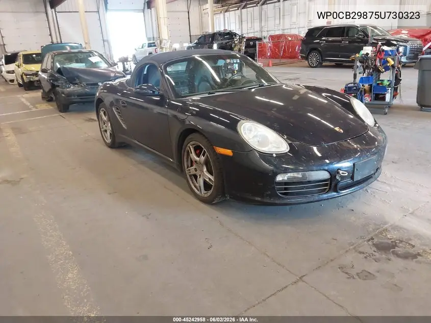 2005 Porsche Boxster S VIN: WP0CB29875U730323 Lot: 45242958