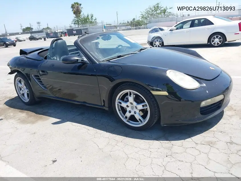 2006 Porsche Boxster VIN: WP0CA29826U713093 Lot: 45177844