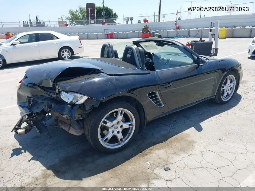 2006 Porsche Boxster VIN: WP0CA29826U713093 Lot: 45177844