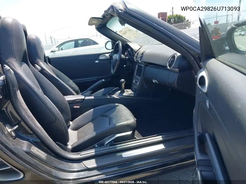 2006 Porsche Boxster VIN: WP0CA29826U713093 Lot: 45177844