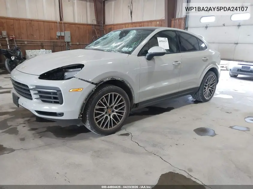 2023 Porsche Cayenne Coupe Platinum Edition VIN: WP1BA2AY5PDA24107 Lot: 44904425