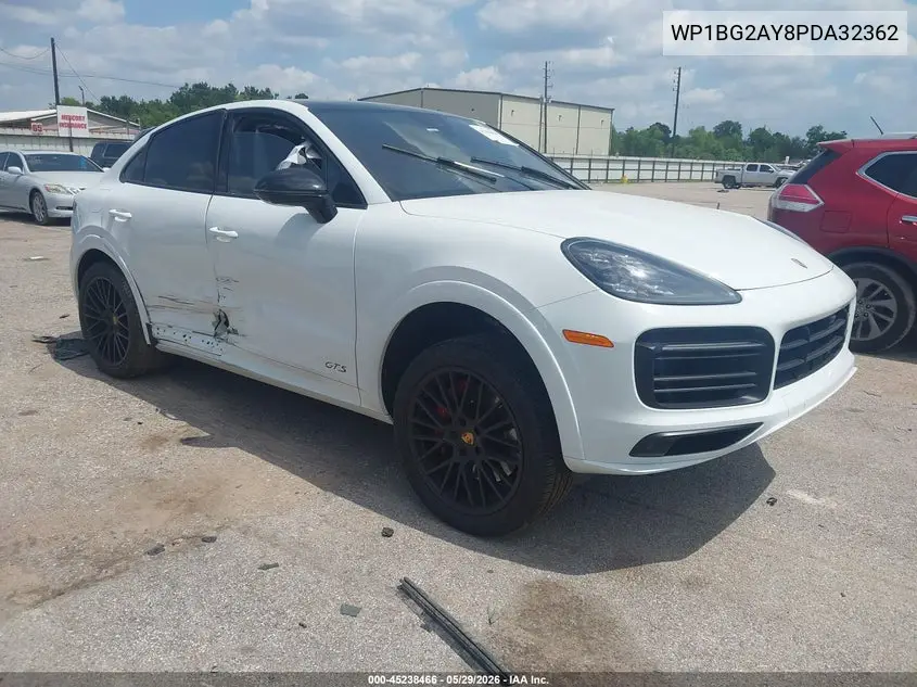 2023 Porsche Cayenne Coupe Gts VIN: WP1BG2AY8PDA32362 Lot: 45238466