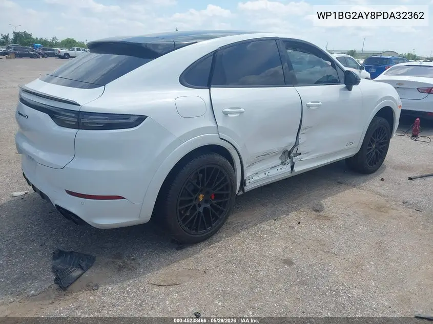 2023 Porsche Cayenne Coupe Gts VIN: WP1BG2AY8PDA32362 Lot: 45238466