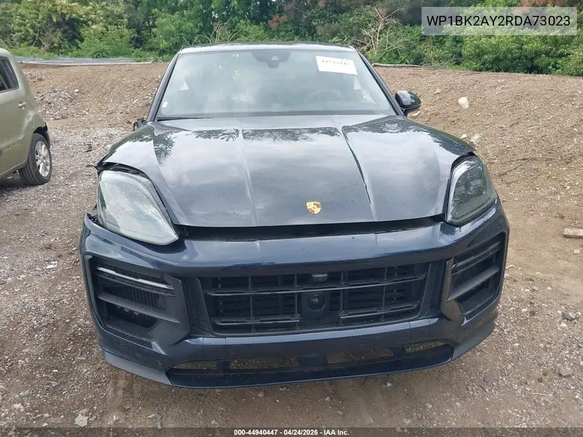 2024 Porsche Cayenne Coupe Turbo Gt VIN: WP1BK2AY2RDA73023 Lot: 44940447