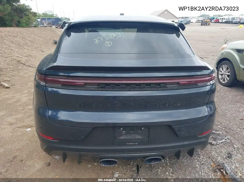 2024 Porsche Cayenne Coupe Turbo Gt VIN: WP1BK2AY2RDA73023 Lot: 44940447