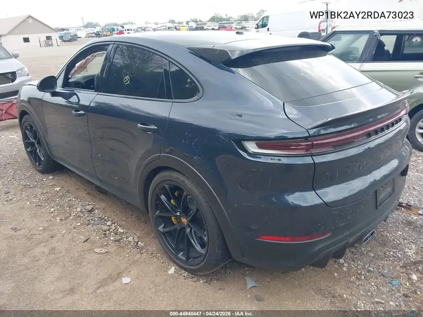2024 Porsche Cayenne Coupe Turbo Gt VIN: WP1BK2AY2RDA73023 Lot: 44940447