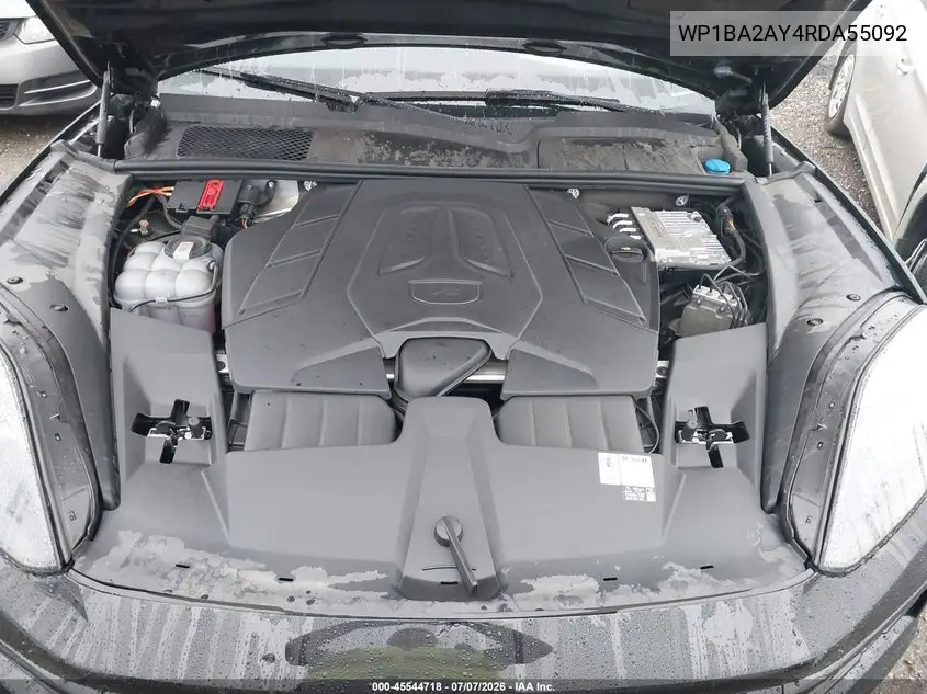 2024 Porsche Cayenne Coupe VIN: WP1BA2AY4RDA55092 Lot: 45544718