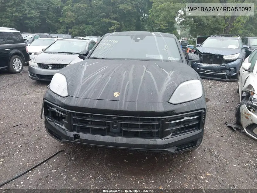 2024 Porsche Cayenne Coupe VIN: WP1BA2AY4RDA55092 Lot: 45544718