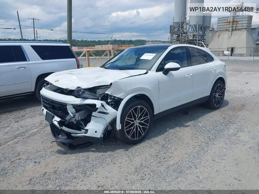 2024 Porsche Cayenne Coupe VIN: WP1BA2AY1RDA56488 Lot: 45592819