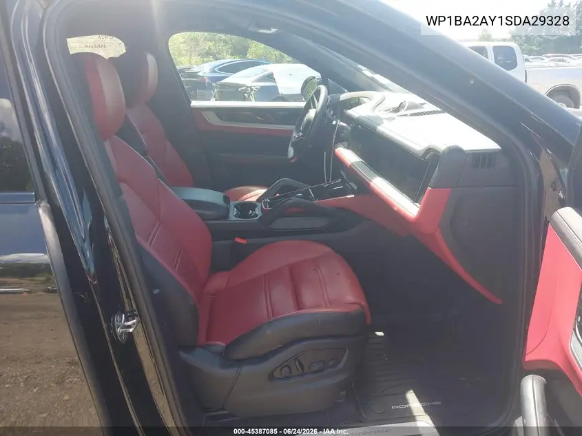 2025 Porsche Cayenne Coupe VIN: WP1BA2AY1SDA29328 Lot: 45387085