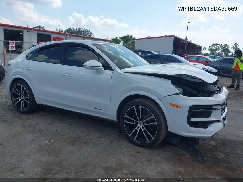 2025 Porsche Cayenne Coupe S VIN: WP1BL2AY1SDA39559 Lot: 45435893