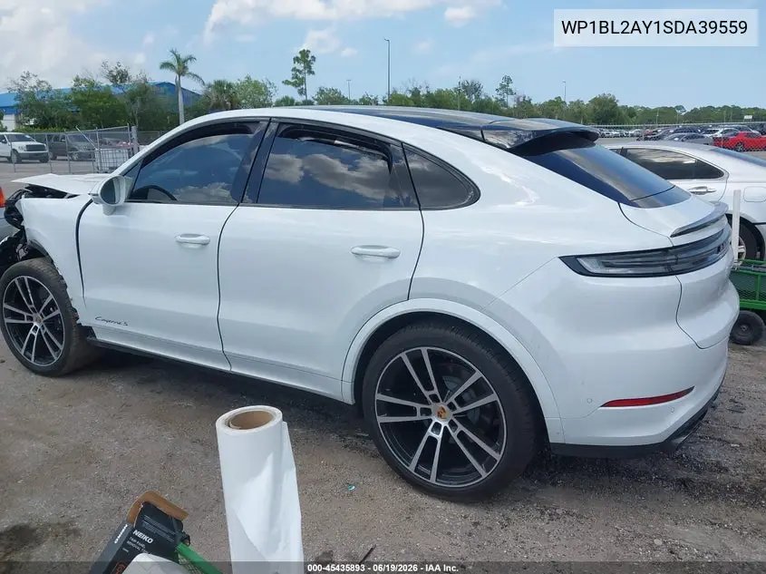 2025 Porsche Cayenne Coupe S VIN: WP1BL2AY1SDA39559 Lot: 45435893