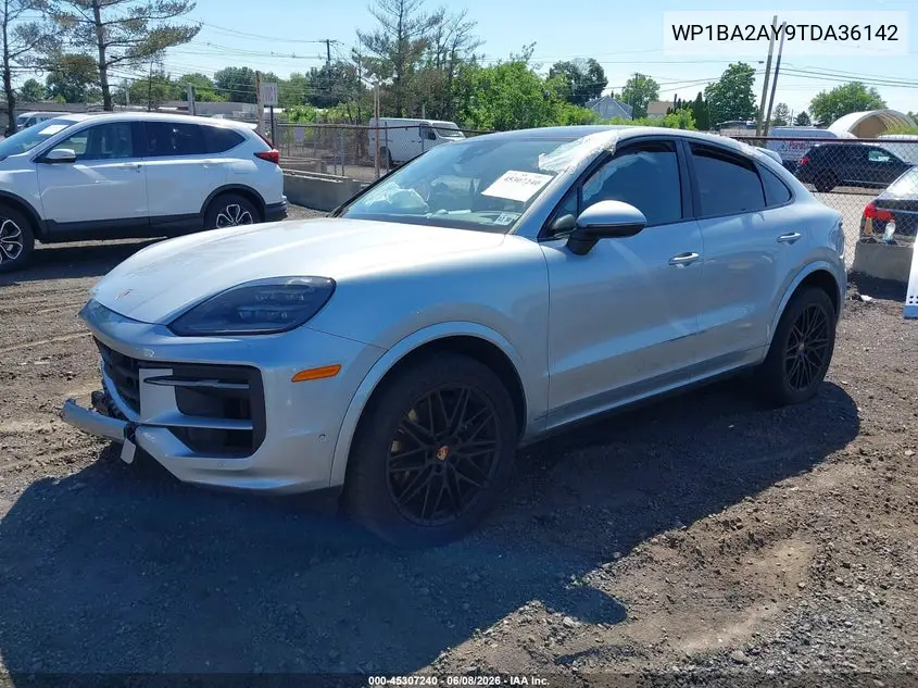 2026 Porsche Cayenne Coupe VIN: WP1BA2AY9TDA36142 Lot: 45307240