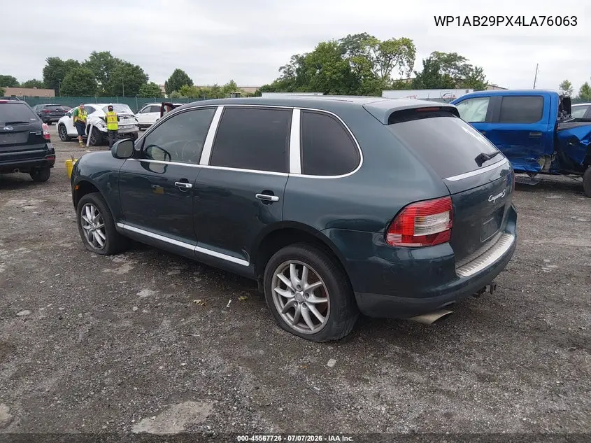 2004 Porsche Cayenne S VIN: WP1AB29PX4LA76063 Lot: 45567726