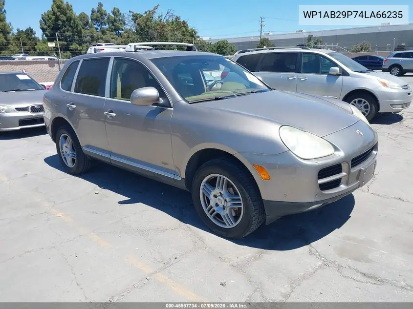 2004 Porsche Cayenne S VIN: WP1AB29P74LA66235 Lot: 45597734