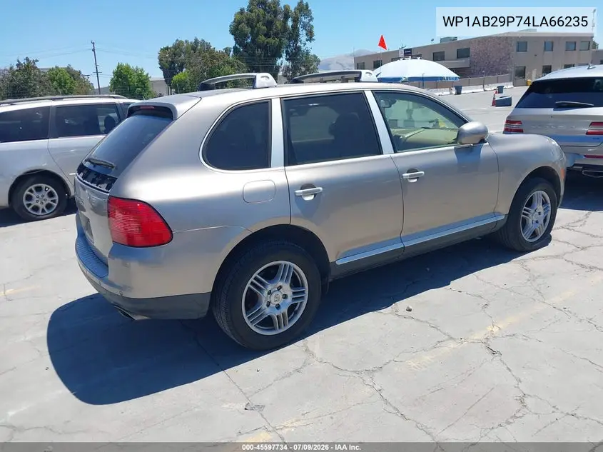 2004 Porsche Cayenne S VIN: WP1AB29P74LA66235 Lot: 45597734