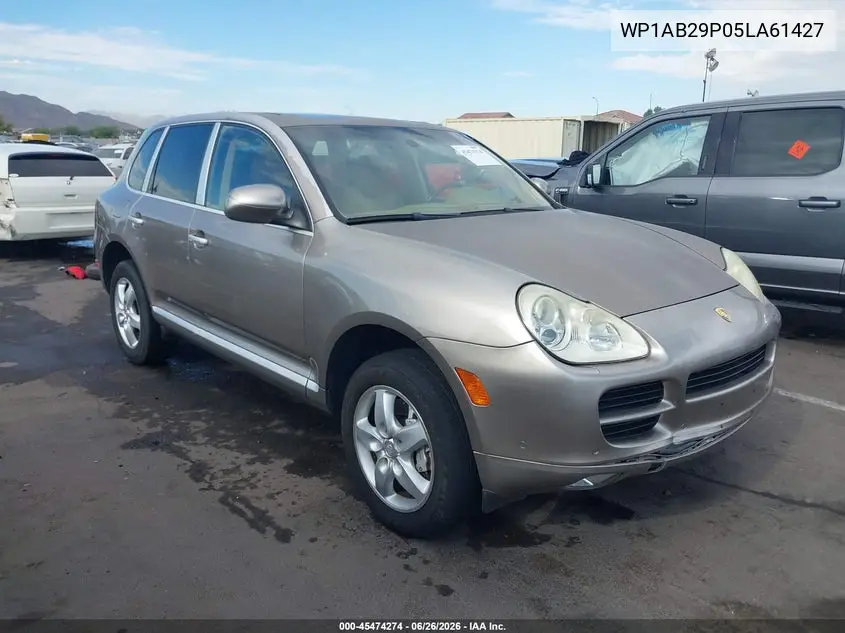 2005 Porsche Cayenne S VIN: WP1AB29P05LA61427 Lot: 45474274