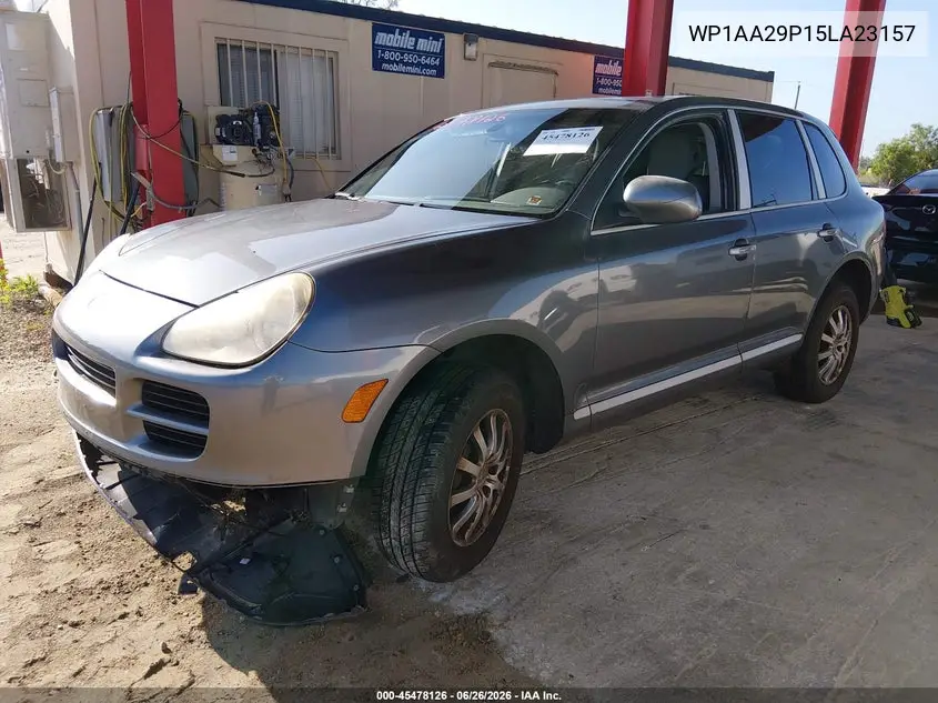 2005 Porsche Cayenne VIN: WP1AA29P15LA23157 Lot: 45478126