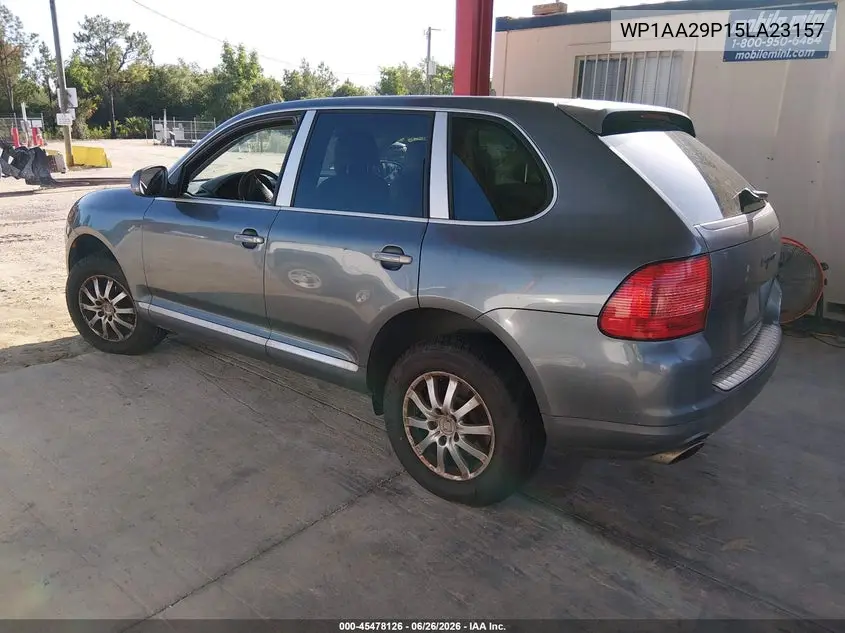 2005 Porsche Cayenne VIN: WP1AA29P15LA23157 Lot: 45478126