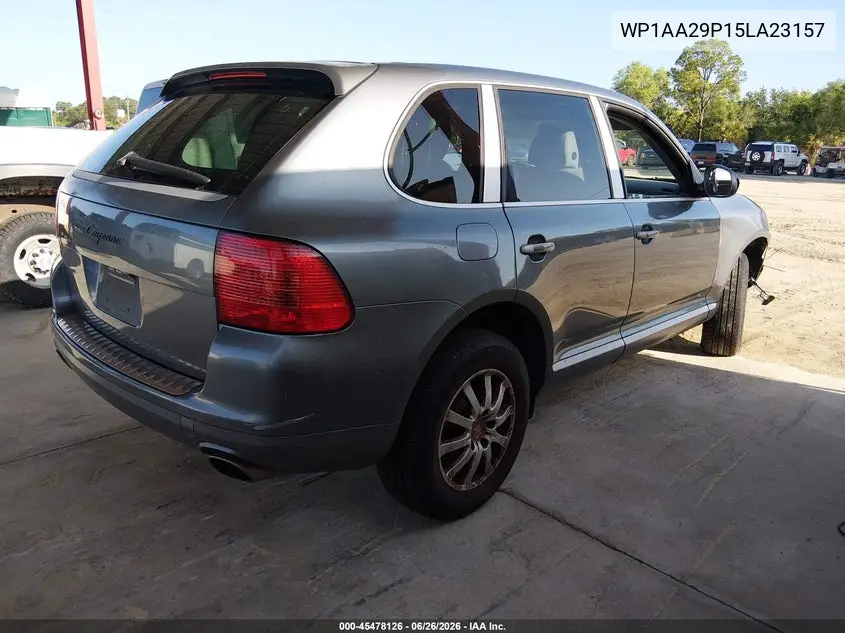 2005 Porsche Cayenne VIN: WP1AA29P15LA23157 Lot: 45478126