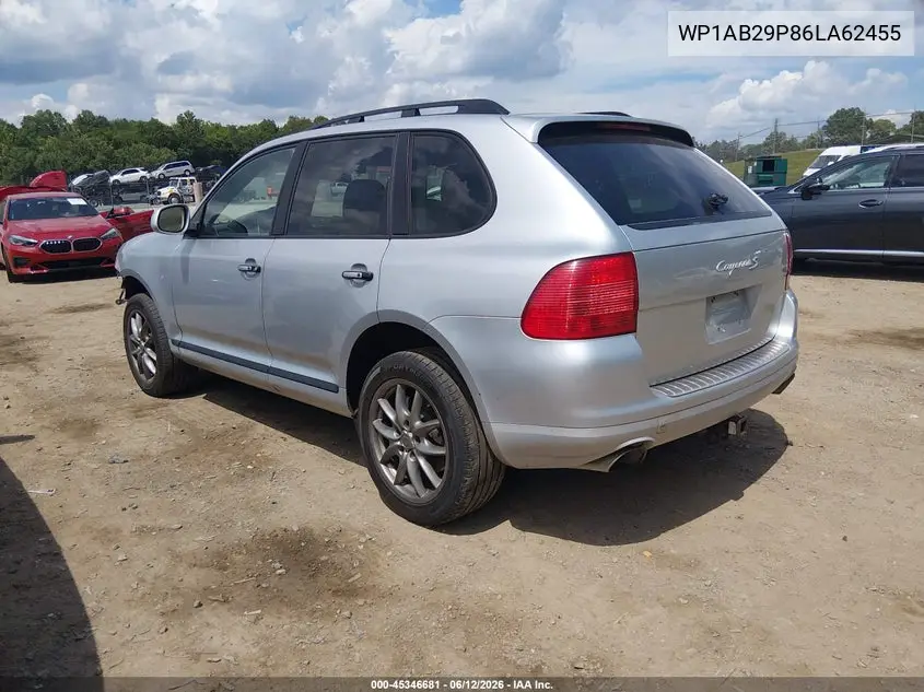 2006 Porsche Cayenne S/S Titanium Edition VIN: WP1AB29P86LA62455 Lot: 45346681