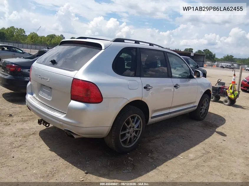 2006 Porsche Cayenne S/S Titanium Edition VIN: WP1AB29P86LA62455 Lot: 45346681