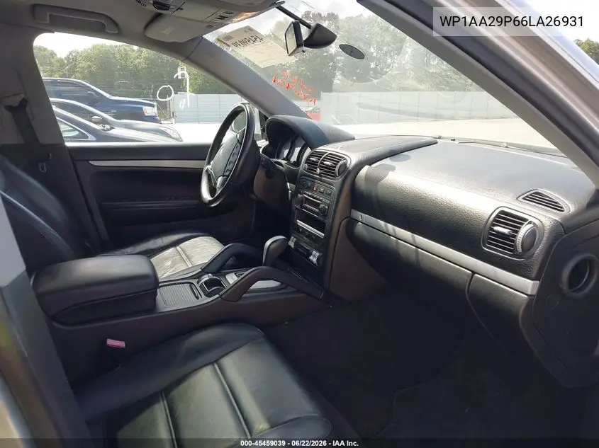 2006 Porsche Cayenne VIN: WP1AA29P66LA26931 Lot: 45459039