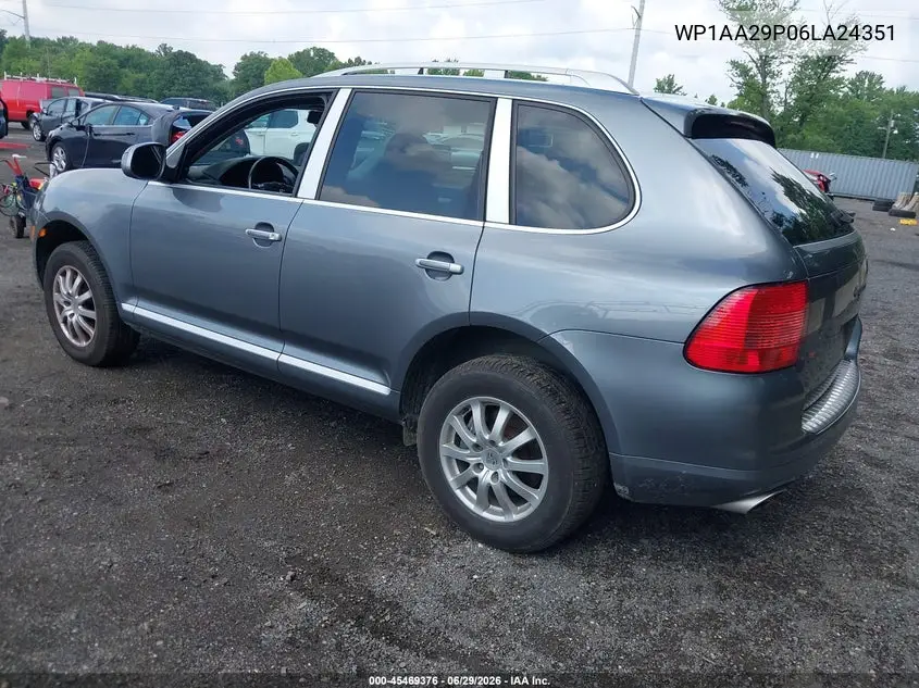 2006 Porsche Cayenne VIN: WP1AA29P06LA24351 Lot: 45469376