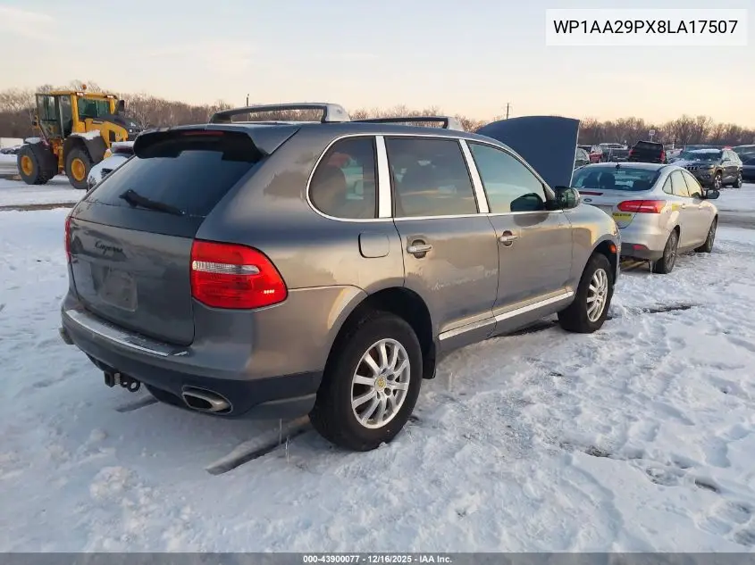 WP1AA29PX8LA17507 2008 Porsche Cayenne