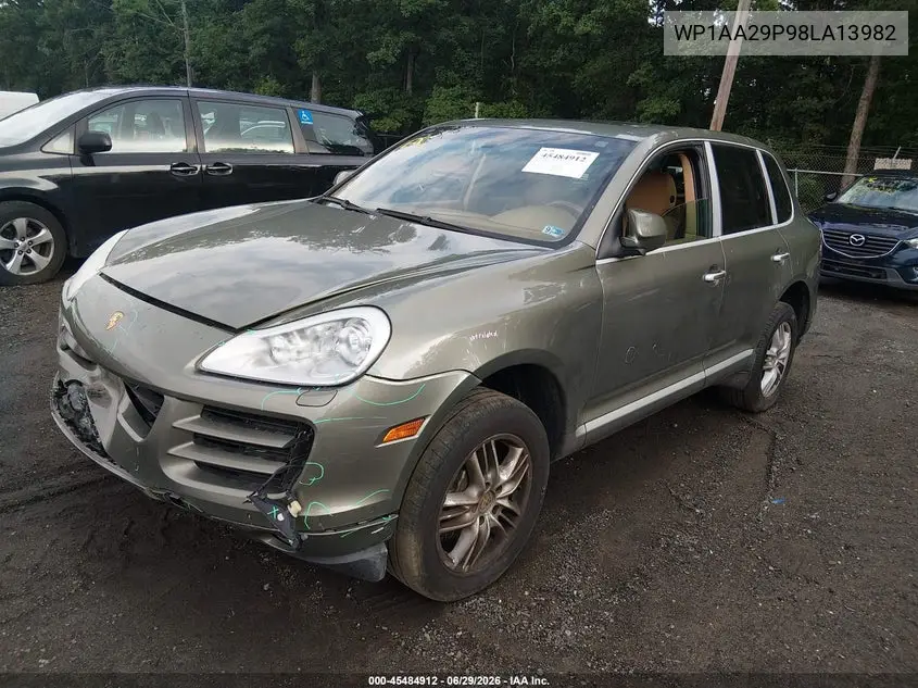2008 Porsche Cayenne VIN: WP1AA29P98LA13982 Lot: 45484912
