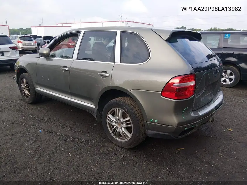 2008 Porsche Cayenne VIN: WP1AA29P98LA13982 Lot: 45484912