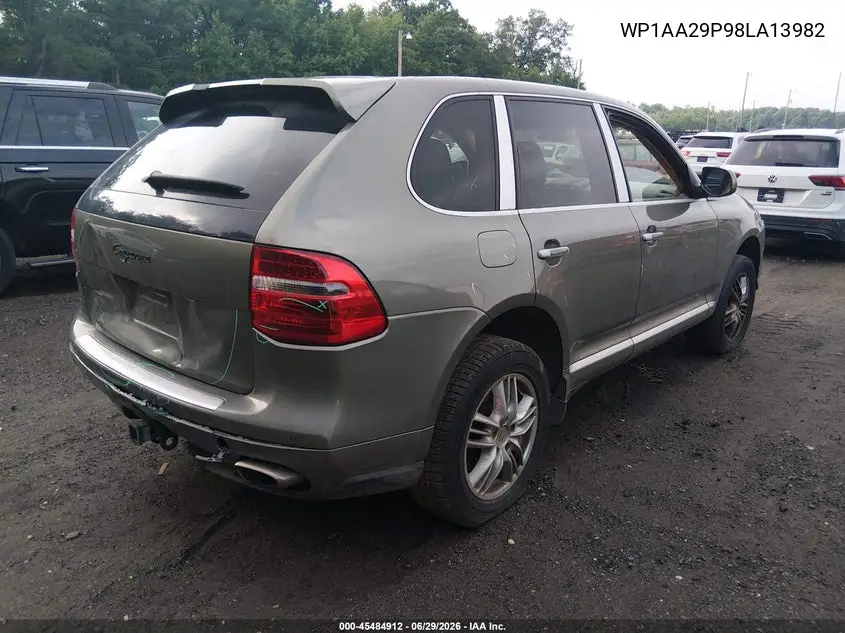 2008 Porsche Cayenne VIN: WP1AA29P98LA13982 Lot: 45484912