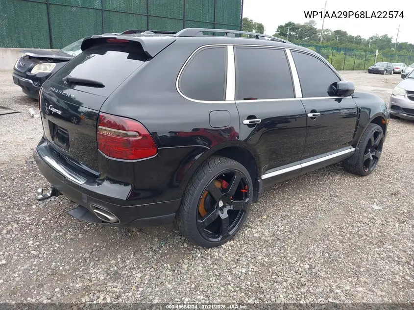 2008 Porsche Cayenne VIN: WP1AA29P68LA22574 Lot: 45684324