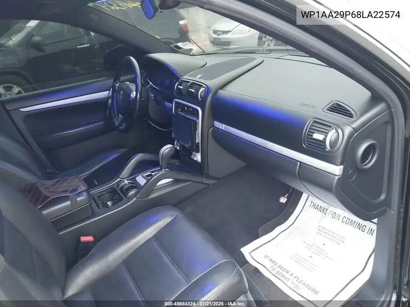 2008 Porsche Cayenne VIN: WP1AA29P68LA22574 Lot: 45684324