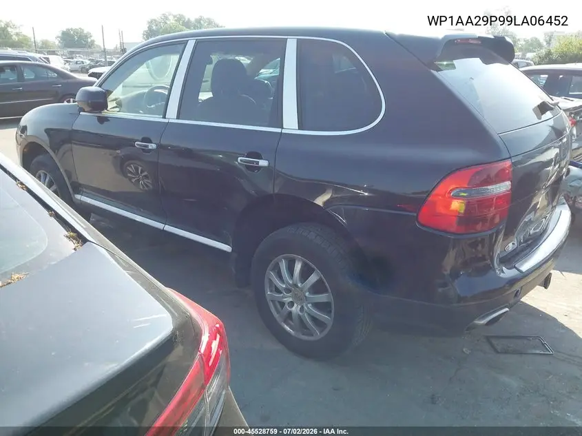 2009 Porsche Cayenne VIN: WP1AA29P99LA06452 Lot: 45528759