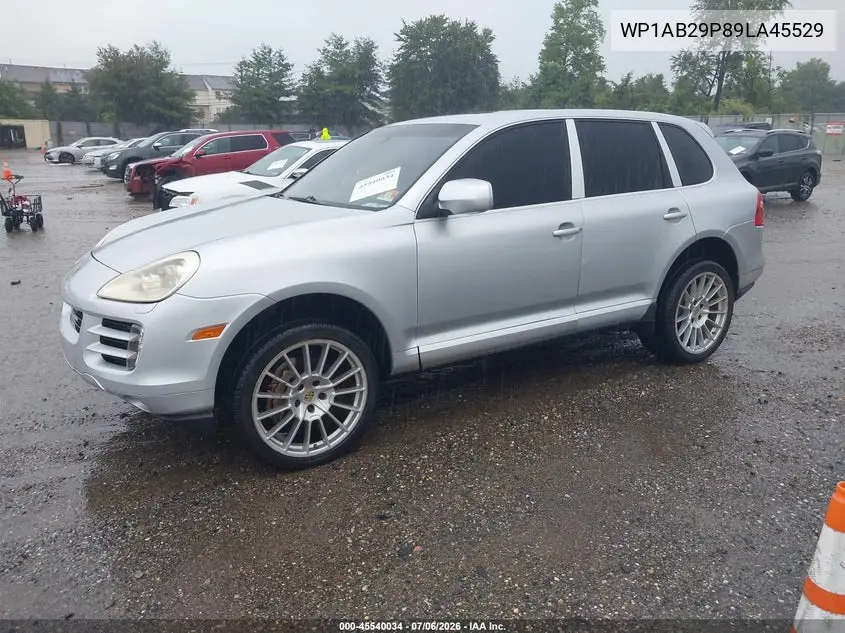2009 Porsche Cayenne S VIN: WP1AB29P89LA45529 Lot: 45540034